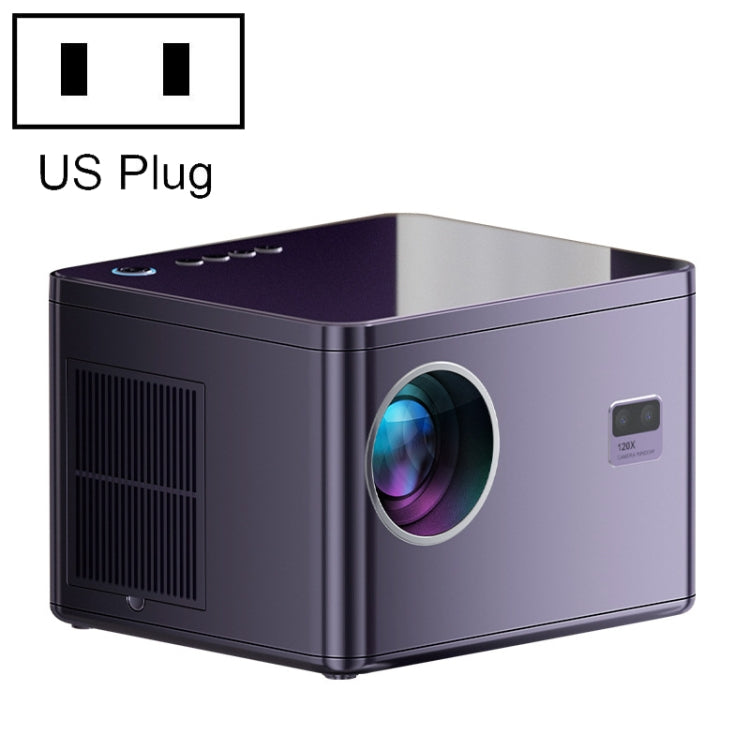 K1 1080P HD Motorized Focus Projector Home 5G Dual-Band WiFi Wireless Projector