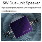 K1 1080P HD Motorized Focus Projector Home 5G Dual-Band WiFi Wireless Projector