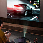 K1 1080P HD Motorized Focus Projector Home 5G Dual-Band WiFi Wireless Projector