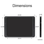 Waveshare 8 Inch 2K IPS 1536×2048 Optical Bonding Toughened Glass Panel Touch Display, US Plug, EU Plug, UK Plug