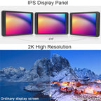 Waveshare 8 Inch 2K IPS 1536×2048 Optical Bonding Toughened Glass Panel Touch Display, US Plug, EU Plug, UK Plug