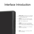 Waveshare 8 Inch 2K IPS 1536×2048 Optical Bonding Toughened Glass Panel Touch Display, US Plug, EU Plug, UK Plug