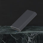 Blueendless M3T MSATA Mobile Hard Disk Box TYPE-C Transfer USB3.1 Notebook Solid Hard Disk Box, Blueendless