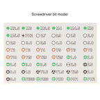Obadun 9802B 52 in 1 Aluminum Alloy Handle Hardware Tool Screwdriver Set Home Precision Screwdriver Mobile Phone Disassembly Tool, Obadun 9802B(Orange), Obadun 9802B(Yellow)