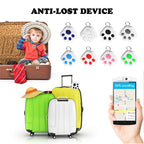 2 PCS HYC-09 Dog Paw Bluetooth Anti-Lost Device Pet Tracking Locator Keychain Smart Search Two-Way Alarm, Dog Paw White, Dog Paw Light Blue, Dog Paw Green, Dog Paw Pink, Dog Paw Red, Dog Paw Dark Blue, Dog Paw Dark Gray, Dog Paw Black