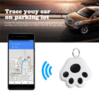 2 PCS HYC-09 Dog Paw Bluetooth Anti-Lost Device Pet Tracking Locator Keychain Smart Search Two-Way Alarm, Dog Paw White, Dog Paw Light Blue, Dog Paw Green, Dog Paw Pink, Dog Paw Red, Dog Paw Dark Blue, Dog Paw Dark Gray, Dog Paw Black