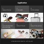 2 PCS HYC-09 Dog Paw Bluetooth Anti-Lost Device Pet Tracking Locator Keychain Smart Search Two-Way Alarm, Dog Paw White, Dog Paw Light Blue, Dog Paw Green, Dog Paw Pink, Dog Paw Red, Dog Paw Dark Blue, Dog Paw Dark Gray, Dog Paw Black