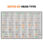 Obadun 9801 68 In 1 Screwdriver Set Manual Batch Glasses Screwdriver Hardware Repair Tool, Obadun 9801