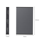 Blueendless 2.5 inch Mobile Hard Disk Box SATA Serial Port USB3.0 Free Tool SSD, Style:, MR23F -A Port, MR23F-C Port, MR23G -A Port, MR23G-C Port