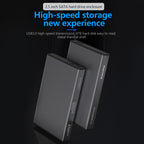 Blueendless 2.5 inch Mobile Hard Disk Box SATA Serial Port USB3.0 Free Tool SSD, Style:, MR23F -A Port, MR23F-C Port, MR23G -A Port, MR23G-C Port