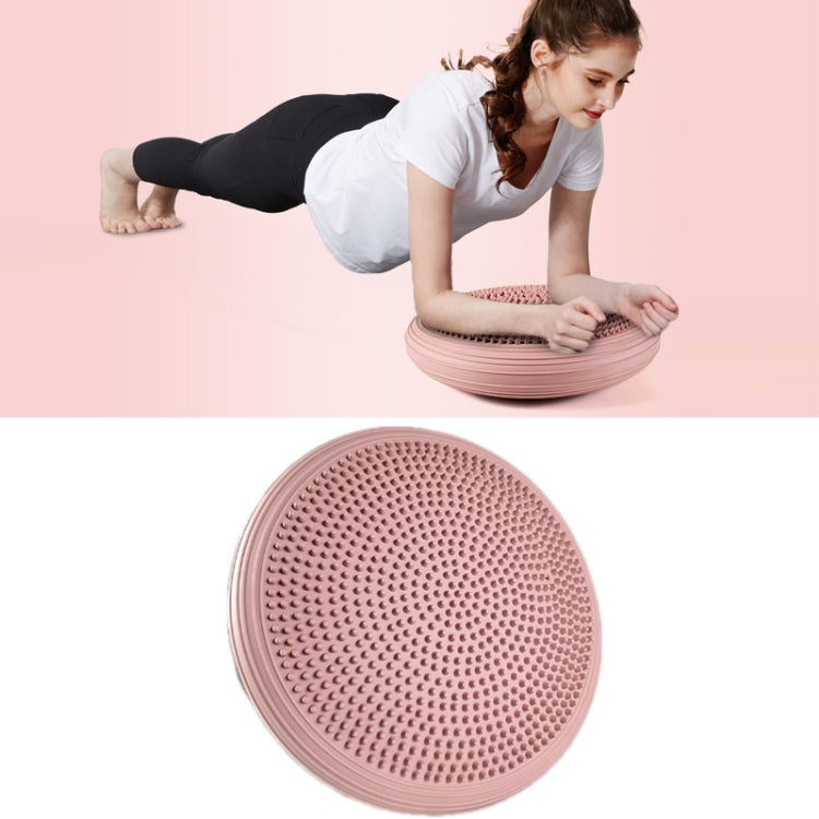 Yoga Balance Mat Foot Massage Balance Ball Ankle Rehabilitation Training Device, 34cm Brown, 34cm Red, 34cm Purple, 34cm Blue