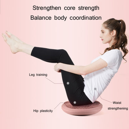 Yoga Balance Mat Foot Massage Balance Ball Ankle Rehabilitation Training Device, 34cm Brown, 34cm Red, 34cm Purple, 34cm Blue