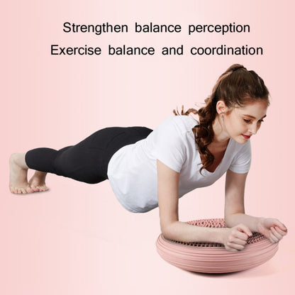 Yoga Balance Mat Foot Massage Balance Ball Ankle Rehabilitation Training Device, 34cm Brown, 34cm Red, 34cm Purple, 34cm Blue