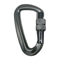 AD802N 8cm Aluminum Alloy Mountaineering Buckle D-Shaped Backpack Climbing Outdoor Hammock Safety Buckle, Color Random Delivery, AD802N