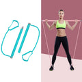 Home Pilates Bar Fitness Sports Elastic Rope Multifunctional Yoga Equipment, Pink, Blue, Orange, Black