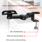 Vaydeer TJ2011 Computer Hand Bracket Mouse Pad Metal Lazy Arm Support Cantilever Wrist Pad