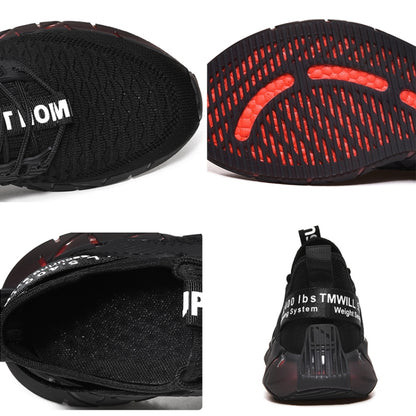 Men Lightweight Breathable Mesh Sneakers Flying Woven Casual Running Shoes, 38, 39, 40, 41, 42, 43, 44, 45, 46