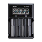 XTAR 4-Slot Bright Flashlight Lithium Battery Charger, Model: VC4SL, VC4S