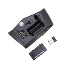 M-189 2.4GHz 6 Keys 2.4G Wireless Cool Game Mouse, Golden, Black