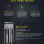 NITECORE Dual Slot Smart Charger