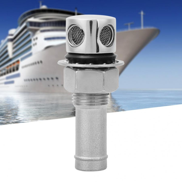 Fuel Breather Vent Straight 316 Stainless Steel  Boat Cabin Oiling Fueling Oil Port Vent Accessories, Fuel Breather Vent