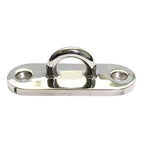 316 Stainless Steel Oval Boat Plate Seat Hand Rowing Boat Fixed Seat Accessories, 75mm, 88mm, 100mm