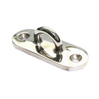 316 Stainless Steel Oval Boat Plate Seat Hand Rowing Boat Fixed Seat Accessories, 75mm, 88mm, 100mm