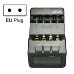 OPUS Smart Battery Charger Multifunctional Measuring Internal Resistance Backlight Charger, EU Plug, BT-C700