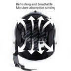 MTTD1028 Riding Breathable Quick-Drying Absorb Sweat Sponge Pad Removable Motorcycle Helmet Pad, One Size