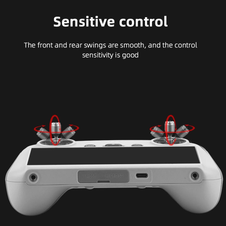 Original Remote Control with Screen Aluminum Alloy Joystick Speed Controller for DJI Mini 3 Pro