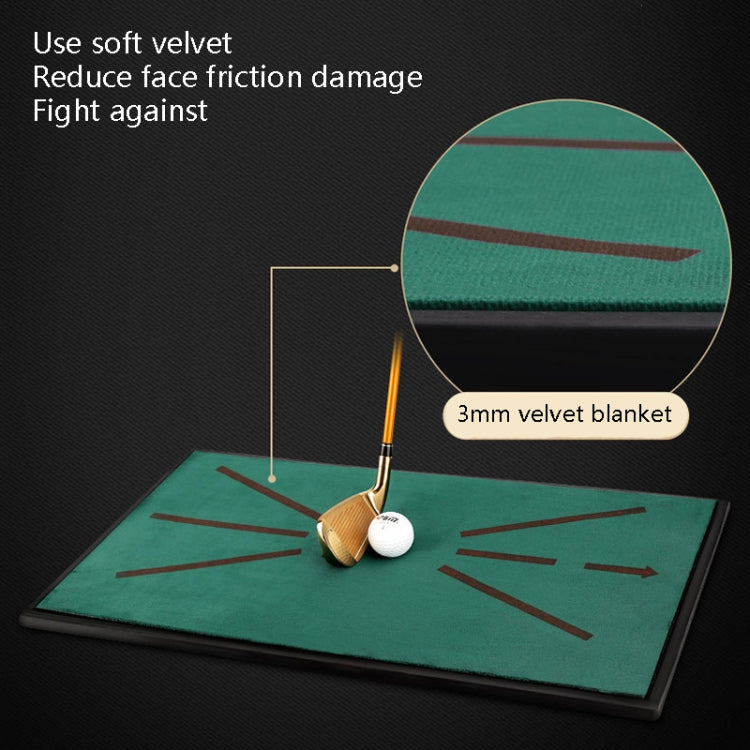 PGM DJD025 Golf Pad Velvet Swing Exercise Blanket, DJD025