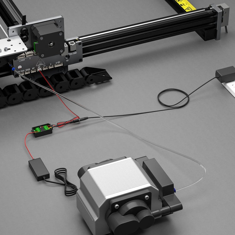 NEJE Air Assist Pump For Laser Cutting Engraving Machine, EU Plug, US Plug