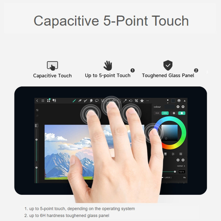 Waveshare 7 inch 800×480 IPS Capacitive Touch Display, DSI Interface, 5-Point Touch, without Case, with Case