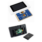 Waveshare 7 inch 800×480 IPS Capacitive Touch Display, DSI Interface, 5-Point Touch, without Case, with Case