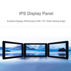 Waveshare 7 inch 800×480 IPS Capacitive Touch Display, DSI Interface, 5-Point Touch, without Case, with Case