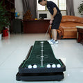 TL010 Indoor Golf Adjustable Slope Push Rod Practice Home Velvet Practice Blanket, TL010