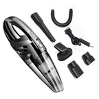 Wet And Dry Handheld High-Power Portable Car Vacuum Cleaner, R-6052C Vacuum Cleaner with USB Cable (Black), No-Wired Vacuum Cleaner, US Plug, Handle Vacuum Cleaner, US Plug (Red)