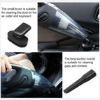 Wet And Dry Handheld High-Power Portable Car Vacuum Cleaner, R-6052C Vacuum Cleaner with USB Cable (Black), No-Wired Vacuum Cleaner, US Plug, Handle Vacuum Cleaner, US Plug (Red)
