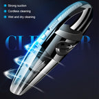Wet And Dry Handheld High-Power Portable Car Vacuum Cleaner, R-6052C Vacuum Cleaner with USB Cable (Black), No-Wired Vacuum Cleaner, US Plug, Handle Vacuum Cleaner, US Plug (Red)
