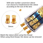 Car Audio Modification Fuse Holder Fuse Liner Fuse Splitter, 1 In 2 Out, 1 In 3 Out, 1 In 4 Out