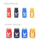 10 PCS EVERD ZH419 Mountain Road Bike Aluminum Alloy Air Mouth Cap Car Tire Dust Door Cover, Colour: Presta (Black), Presta (Black), Presta (Red), Presta (Blue), Presta (Gold), Schrader (Black), Schrader (Red), Schrader (Blue), Schrader (Gold)