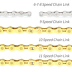 3 Pairs 6/7/8 Speed (Silver) ZH405 Mountain Road Bicycle Chain Magic Buckle Chain Quick Release Buckle, 3 Pairs 6/7/8 Speed (Silver), 3 Pairs 9 Speed (Silver), 3 Pairs 10 Speed (Silver), 3 Pairs 11 Speed (Silver), 3 Pairs 12 Speed (Silver)             ...
