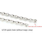 Mountain Road Bike Chain Electroplating Chain, Specification:, 6/7/8 Speed, 9 Speed chain, 10 Speed, 11 Speed
