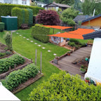 Outdoor Garden Sunshade Sail Waterproof Anti-UV Canopy, Size: 2.5m x 3m, 2.5m x 3m