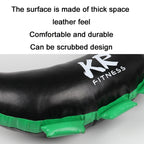 KR Fitness Training Sandbag Weight-Bearing Exercise Equipment, Croissant without Filler (Black Leather + Red Ribbon), Croissant without Filler (Black Leather + Green Ribbon), Croissant without Filler (Red Leather + Black Belt)