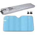 Aluminum Foil Five-Layer Thickening Car Sunscreen Heat Insulation Sun Visor, 145x70cm Blue, 145x70cm Gold, 145x70cm Silver