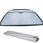 Aluminum Foil Five-Layer Thickening Car Sunscreen Heat Insulation Sun Visor, 145x70cm Blue, 145x70cm Gold, 145x70cm Silver