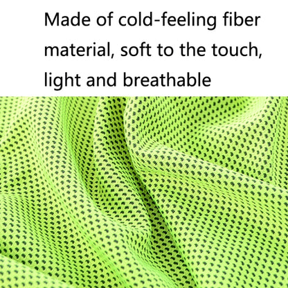 Gym Sports Cold Feeling Sweat-Absorbent Quick-Drying Cold Towel, Quick-Drying Towel, Size: 100 x 30cm(Music Festival), Quick-Drying Towel, Size: 100 x 30cm(Fire), Quick-Drying Towel, Size: 100 x 30cm(Geometric Triangle)                                 ...