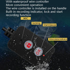 MT35B 1080P Waterproof HD Motorcycle Driving Recorder Mobile Phone Interconnection Locomotive Recorder, MT35B