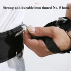 Bounce Trainer Fitness Resistance Band Boxing Suit Latex Tube Tension Rope Leg Waist Trainer, 60 Pounds, 80 Pounds, 100 Pounds, 120 Pounds, 140 Pounds, 150 Pounds